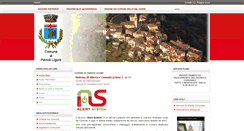 Desktop Screenshot of comune.parodiligure.al.it